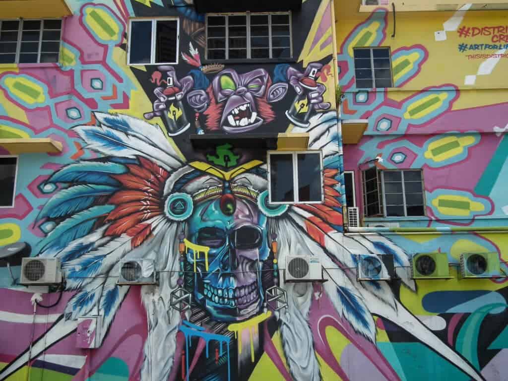 street art in Kuala Kumpur, Malaysia street-art-kuala-lumpur-malaysia-9